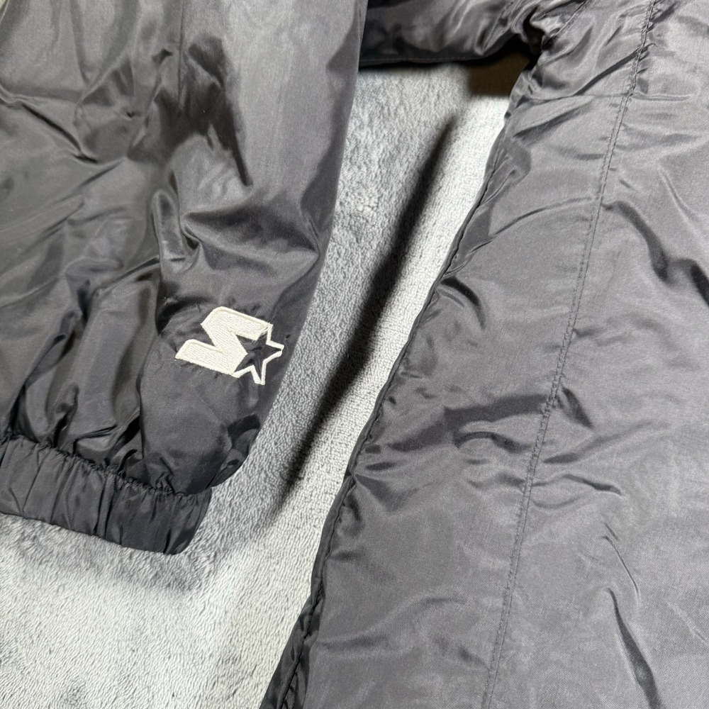 Oklahoma State Cowboys Starter Fleece Lined Jacket Size Men's Large Vintage - Picture 9 of 11